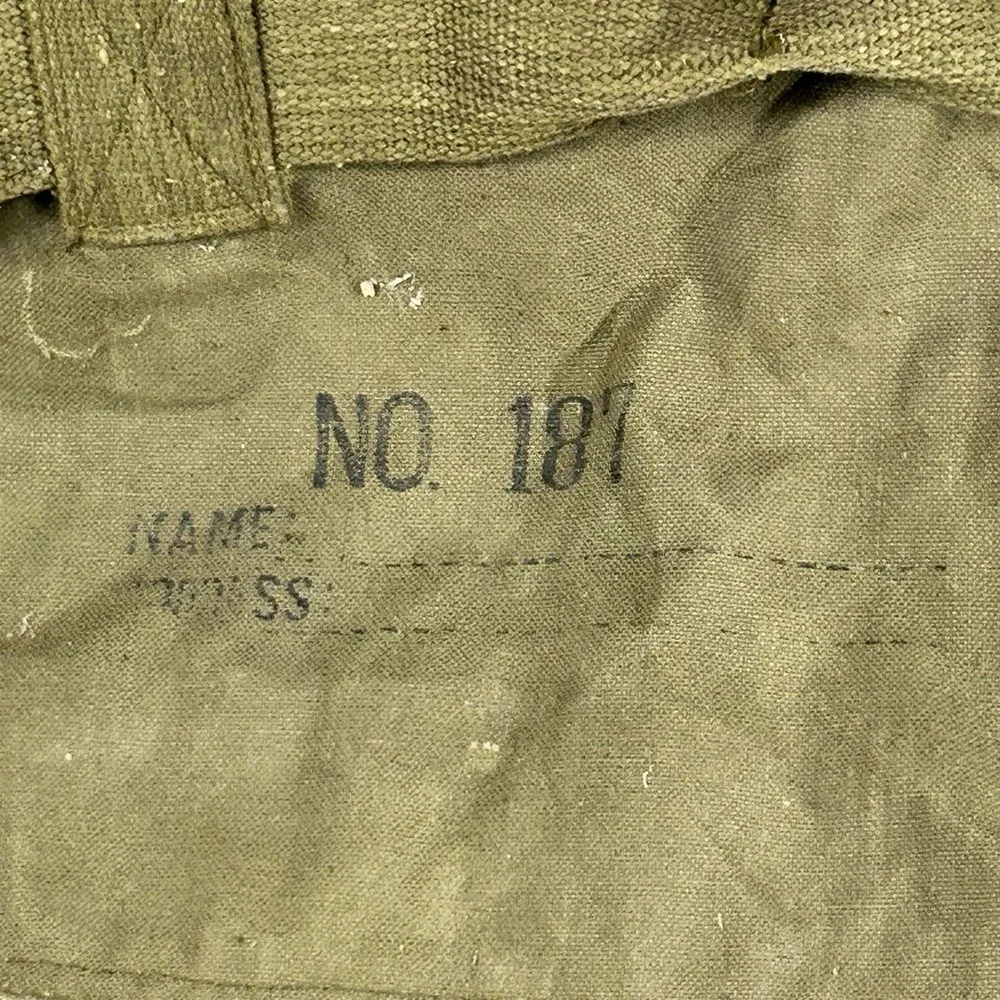 Authentic US Military Issue Duffle Bag‎ Backpack Green Large Rucksack Large